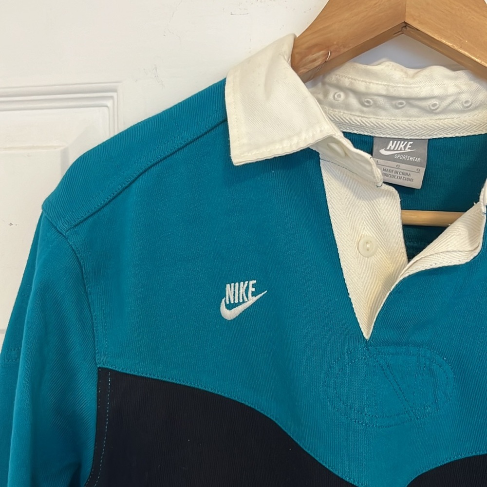 Nike Sportswear Rugby #24 Shirt Turquoise